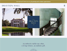 Tablet Screenshot of draytonhall.org